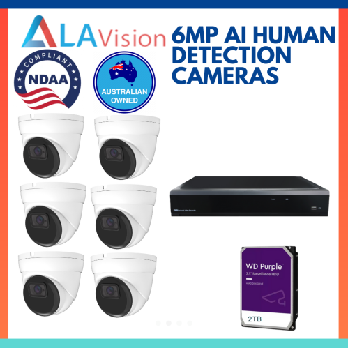 La Vision 6 6mp Smd Ai Ir Cameras