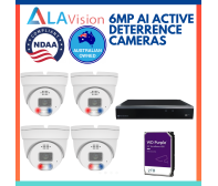 La Vision 4 6mp Ai Active Deterrence Cameras