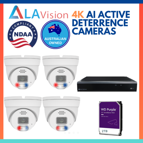 La Vision 4 8mp Ai Active Deterrence Cameras (2)