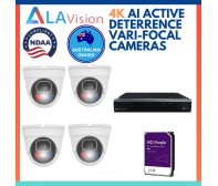 4K AI ACTIVE DETERRENCE VARI-FOCAL CAMERAS