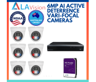 La Vision 6 6mp Ai Active Deterrence Vari Focal Cameras