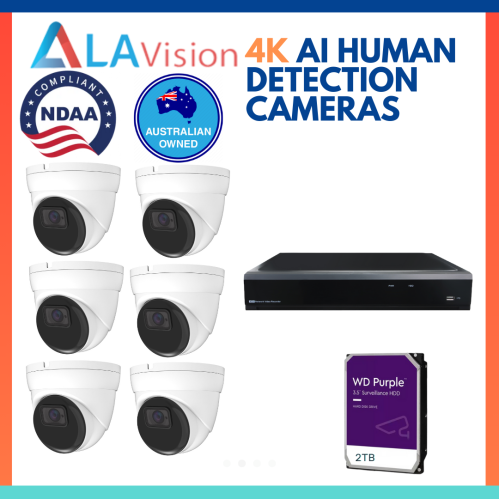 La Vision 6 6mp Smd Ai Ir Cameras