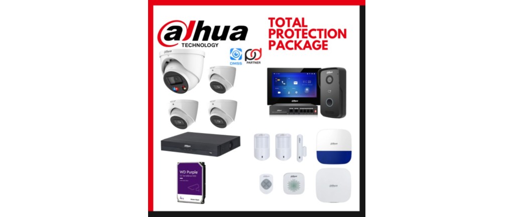 5 Dahua Security Cameras