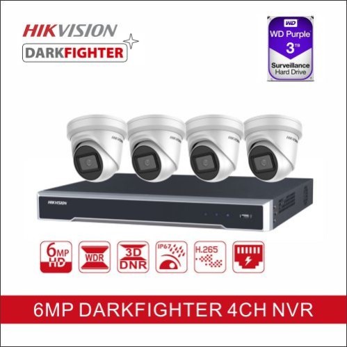Hikvision 6Mp IP CCTV Security Camera System Hikvision 6mp Ip Cctv Security Camera System